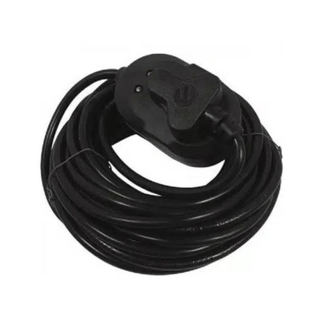 Ellies 2-way Light Duty Extension Cord 20m Black FELBW2X/20BJ