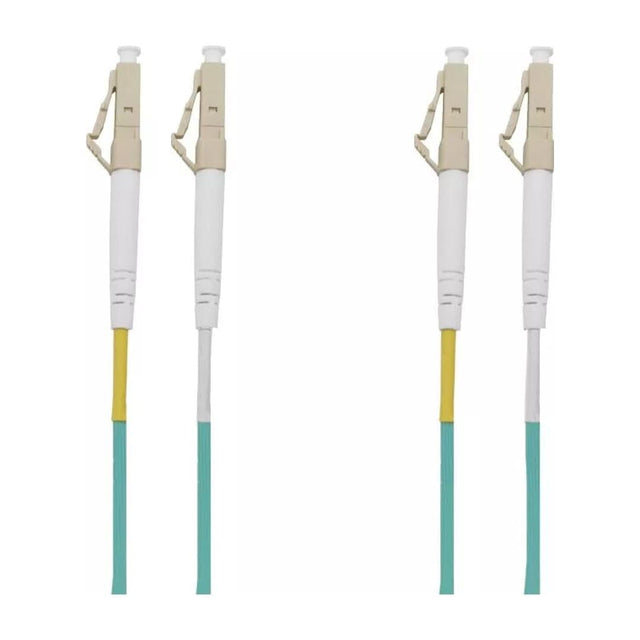 Scoop LC to LC UPC OM3 Fibre Flylead Cable 1m FF-LCLC-O3U