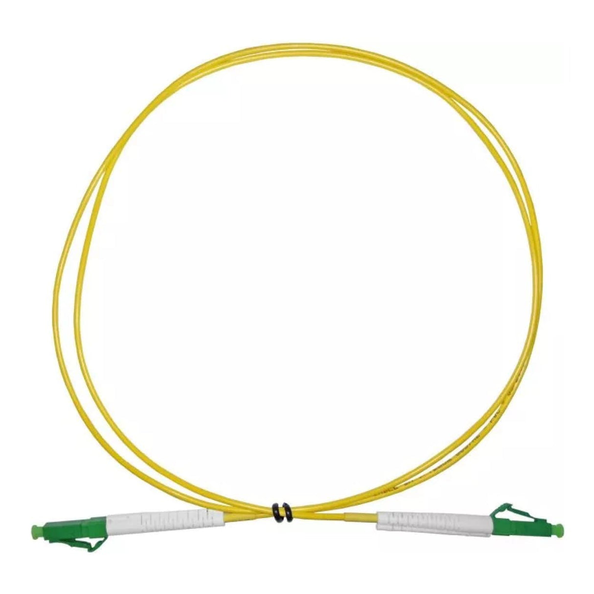 Scoop LC to LC SM APC Flex Boot Fibre Flylead Cable 1m FF-LCLC-SMAF