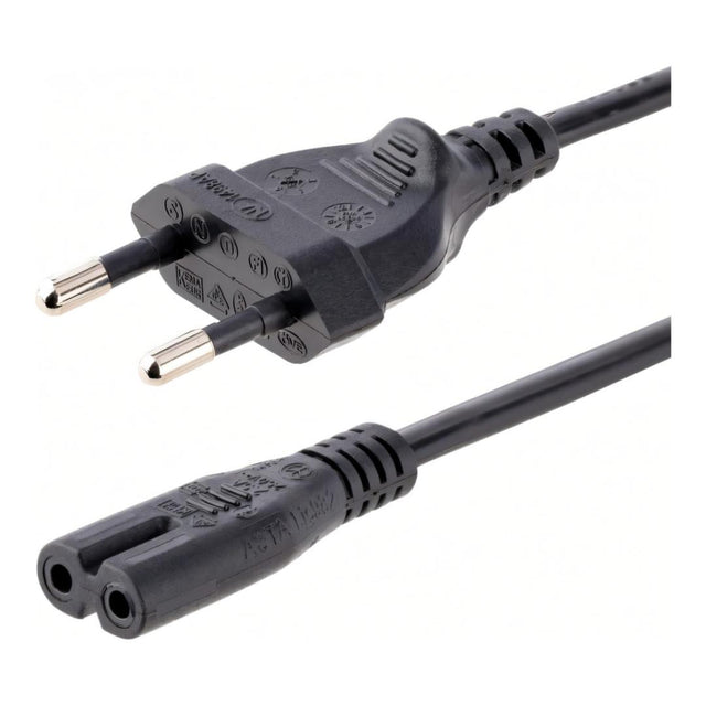 RCT 1.5m 2-pin Figure 8 Powercord Cable FIG8-2 PIN