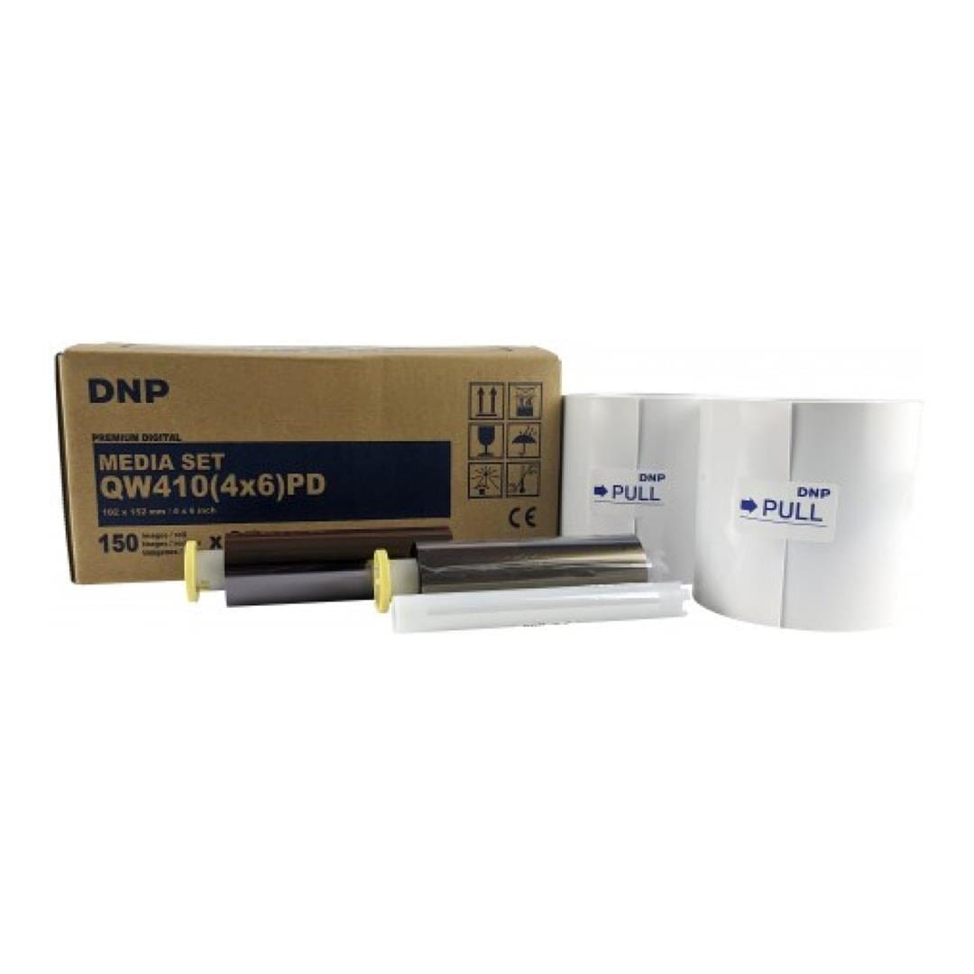 DNP 10x15cm Photo Media Set 150 Prints per Roll 2-pack FL-QW410(46PD)