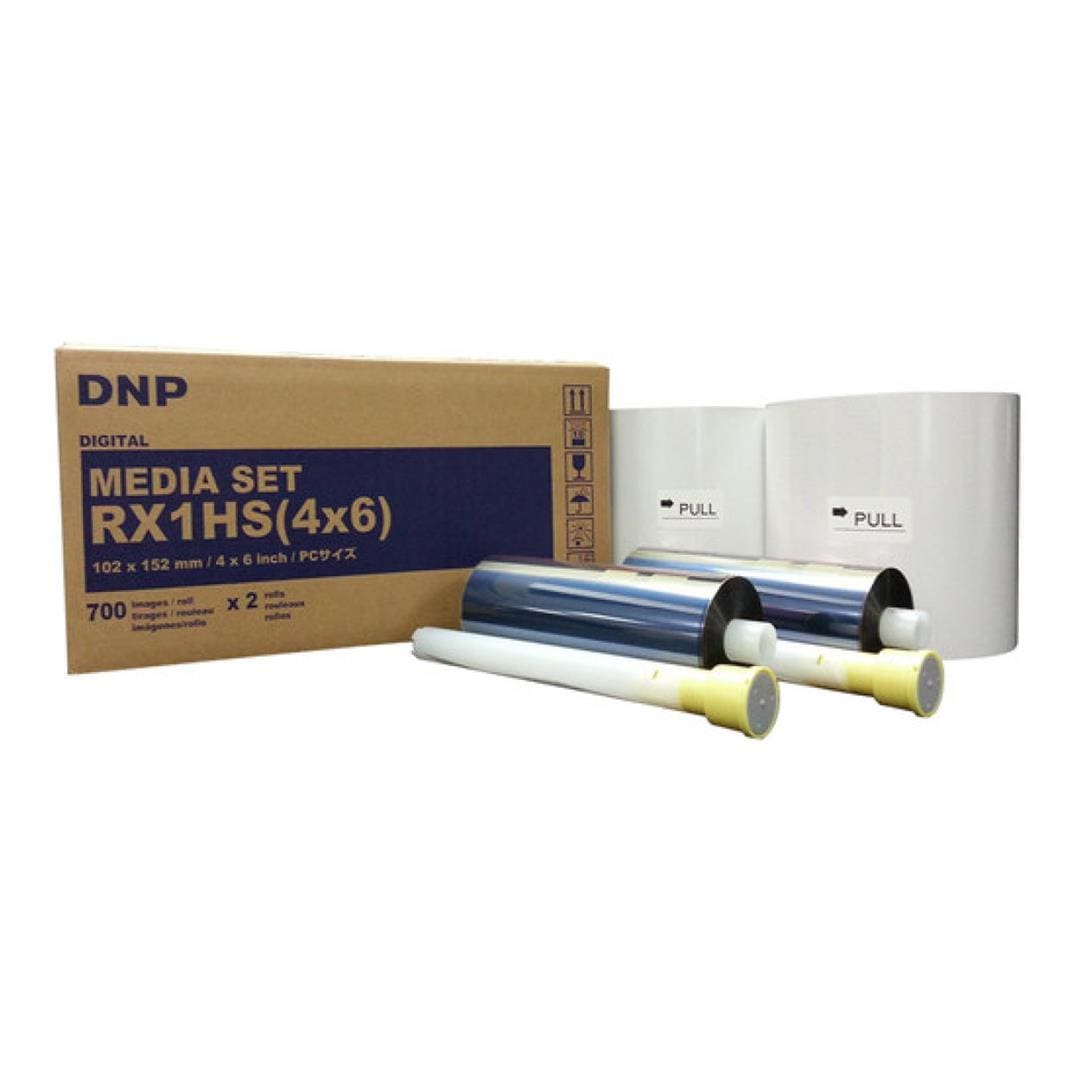 DNP 10x15cm Photo Media Set 700 Prints per Roll 2-pack FL-RX1HS(46)