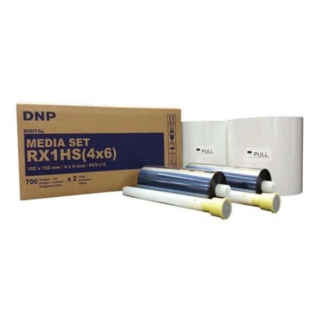 DNP 10x15cm Photo Media Set 700 Prints per Roll 2-pack FL-RX1HS(46)