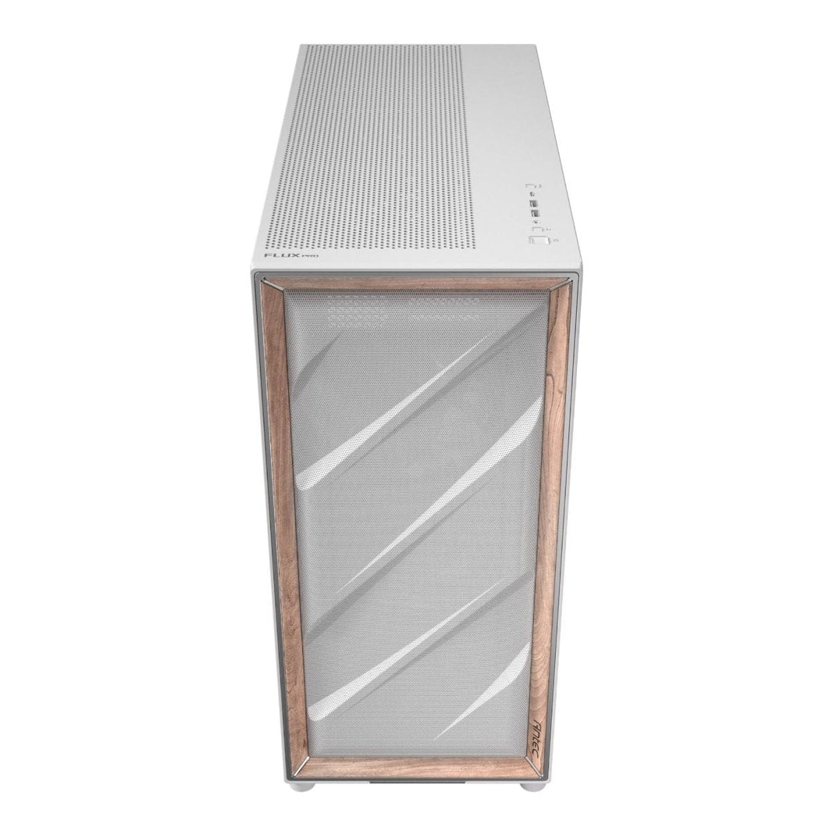 Antec FLUX PRO E-ATX Mid-Tower Gaming PC Case White