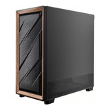 Antec FLUX SE Mid-Tower E-ATX Wood Front Panel Gaming Black PC Case