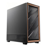 Antec FLUX SE Mid-Tower E-ATX Wood Front Panel Gaming Black PC Case