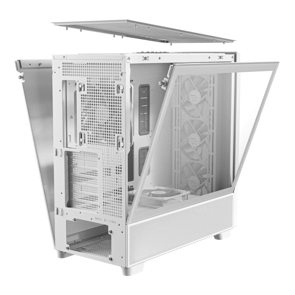Antec FLUX Mid-Tower E-ATX Gaming PC Case White