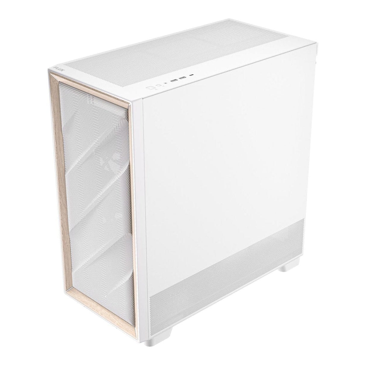 Antec FLUX Mid-Tower E-ATX Gaming PC Case White