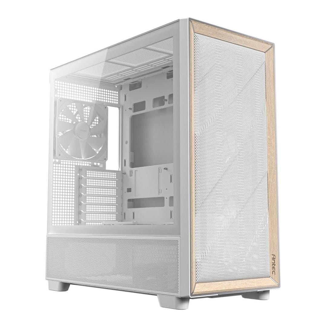 Antec FLUX Mid-Tower E-ATX Gaming PC Case White