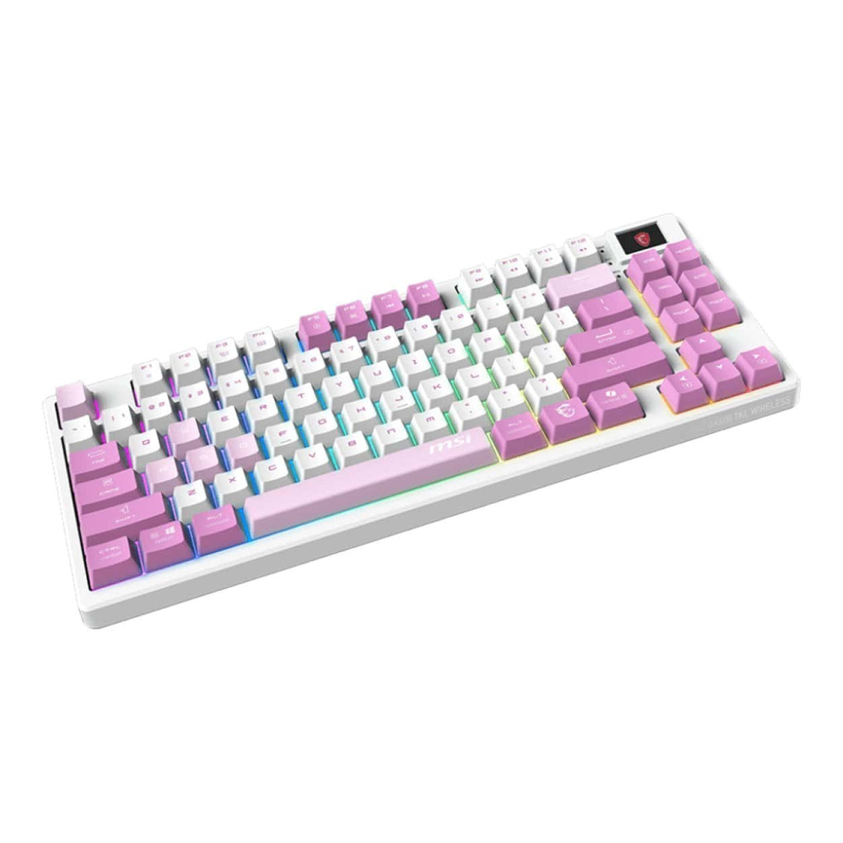 MSI Forge GK600 TKL Mechanical Wireless Gaming Keyboard - Violet