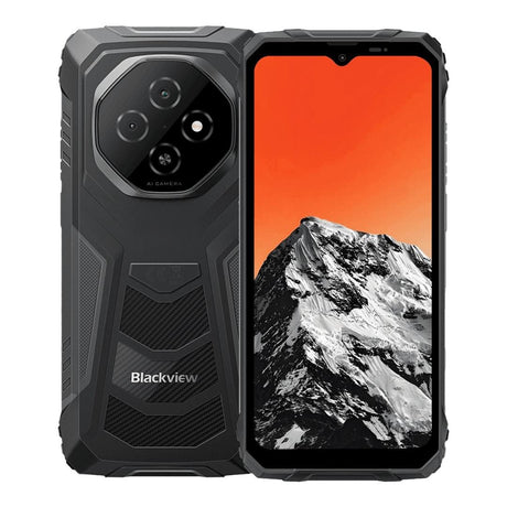 Blackview FORT 1 6.56-inch Rugged Smartphone - Unisoc Tiger T7250 256GB ROM 6GB RAM Android 15