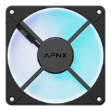 Aerocool APNX FP3 120mm PWM ARGB Fan 3-pack - Black FP3-120(3-pack) Black