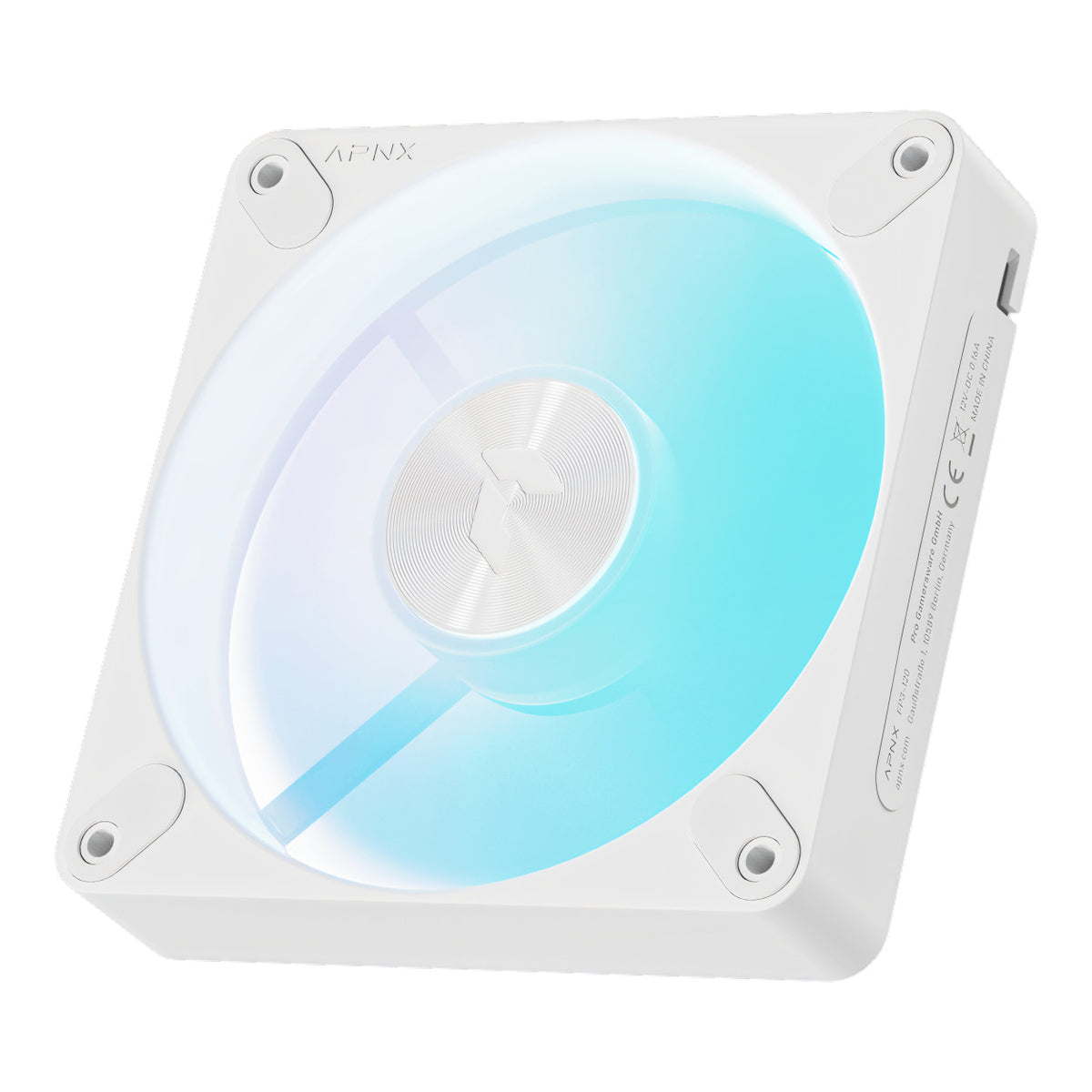 Aerocool APNX FP3 120mm PWM ARGB Fan 3 pack - White FP3-120(3-pack) White