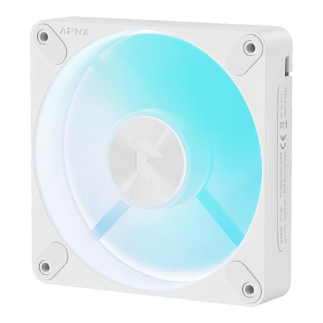 Aerocool APNX FP3 120mm PWM ARGB Fan 3 pack - White FP3-120(3-pack) White