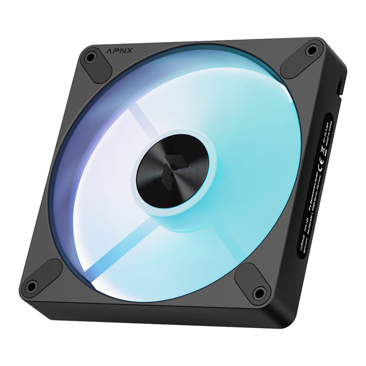 Aerocool APNX FP3 140mm PWM ARGB Fan 2-pack - Black FP3-140(2-pack) Black