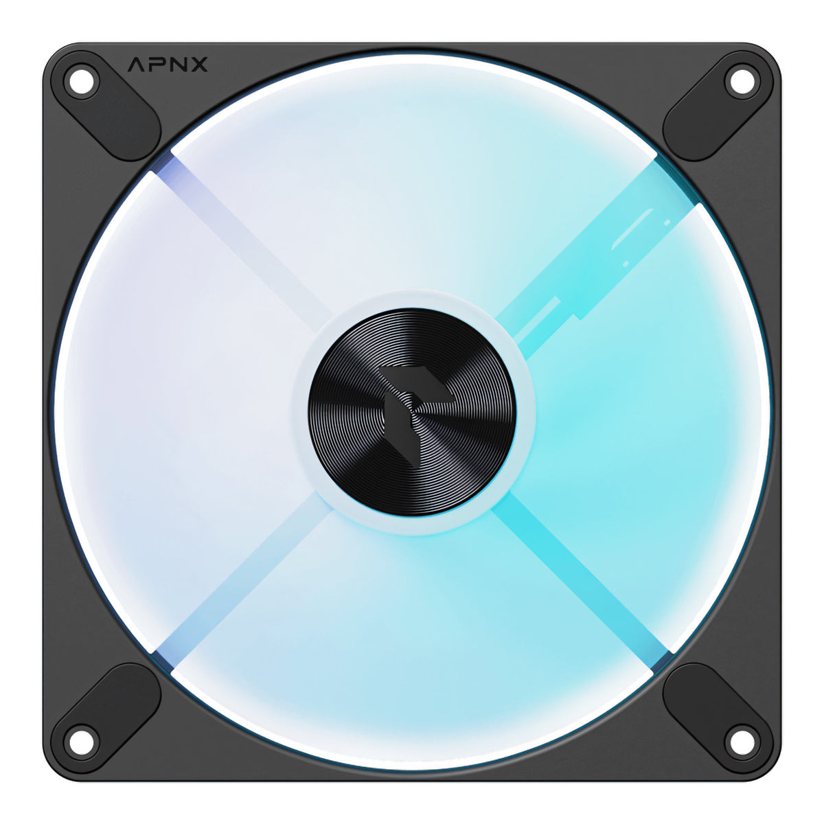 Aerocool APNX FP3 140mm PWM ARGB Fan 2-pack - Black FP3-140(2-pack) Black