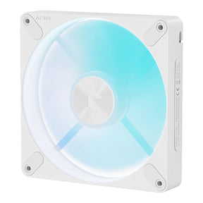 Aerocool APNX FP3 140mm PWM ARGB Fan 2-pack - White FP3-140(2-pack) White