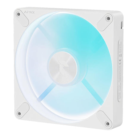 Aerocool APNX FP3 140mm PWM ARGB Fan 2-pack - White FP3-140(2-pack) White