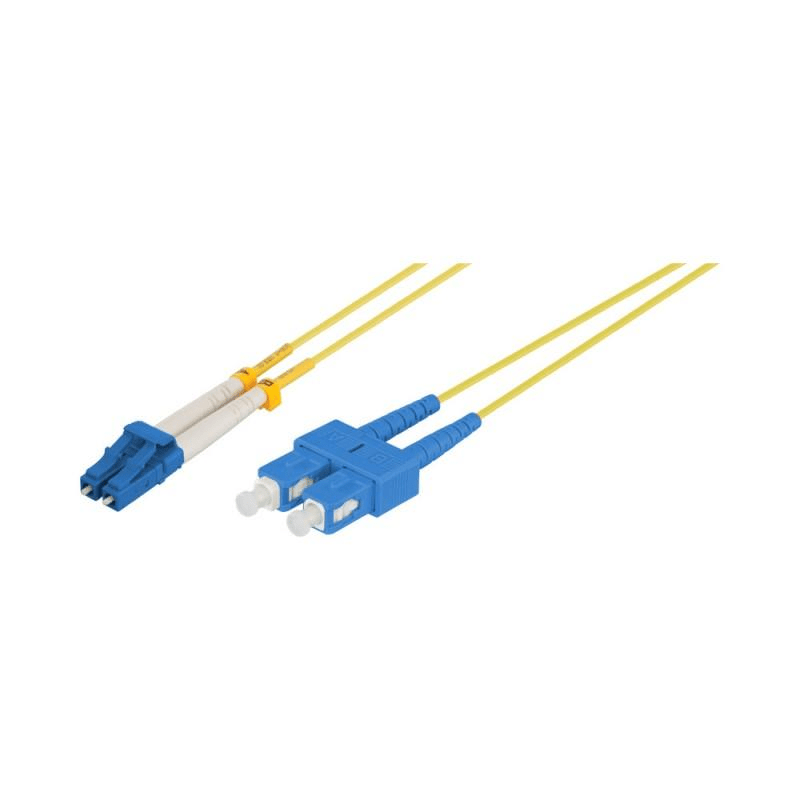 Premium Line Patch Lead Duplex LC/SC Fibre Cable 10m FPD09-LCSC-10