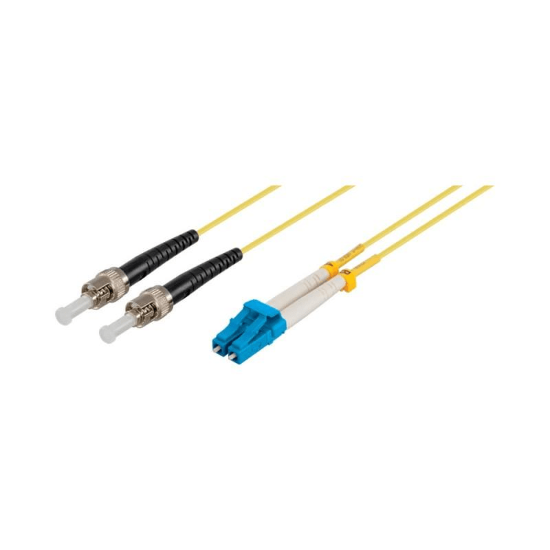 Premium Line Patch Lead Duplex LC/ST Fibre Cable 10m FPD09-LCST-10