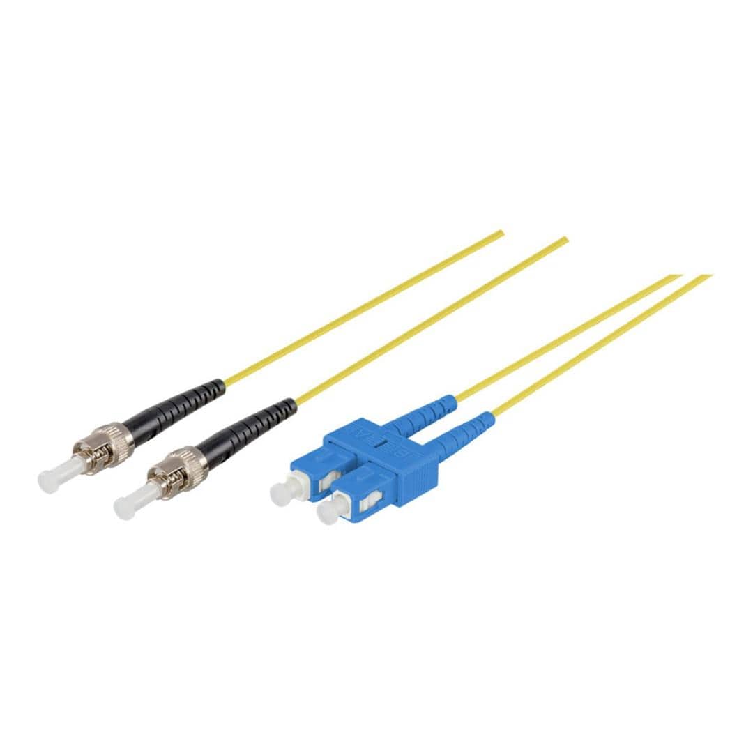 Premium Line Patch Lead Duplex SC/ST FIBRE Cable 5m FPD09-SCST-05