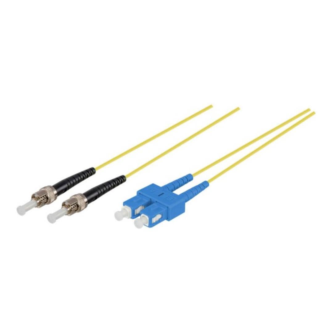 Premium Line Patch Lead Duplex SM SC/ST Fibre Cable 10m FPD09-SCST-10
