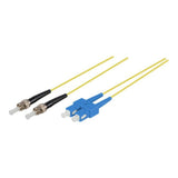 Premium Line Patch Lead Duplex SM SC/ST Fibre Cable 10m FPD09-SCST-10