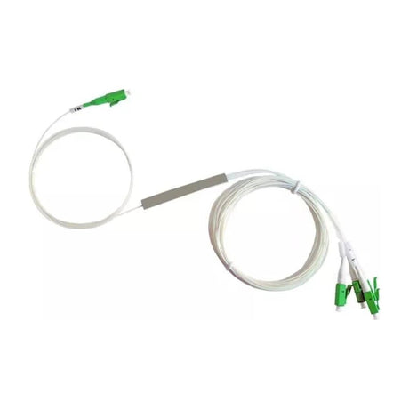 Scoop 4-in-1 LC APC SM Blockless Fibre Splitter Cable 1m FS-LC4