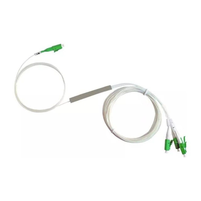 Scoop 4-in-1 LC APC SM Blockless Fibre Splitter Cable 1m FS-LC4