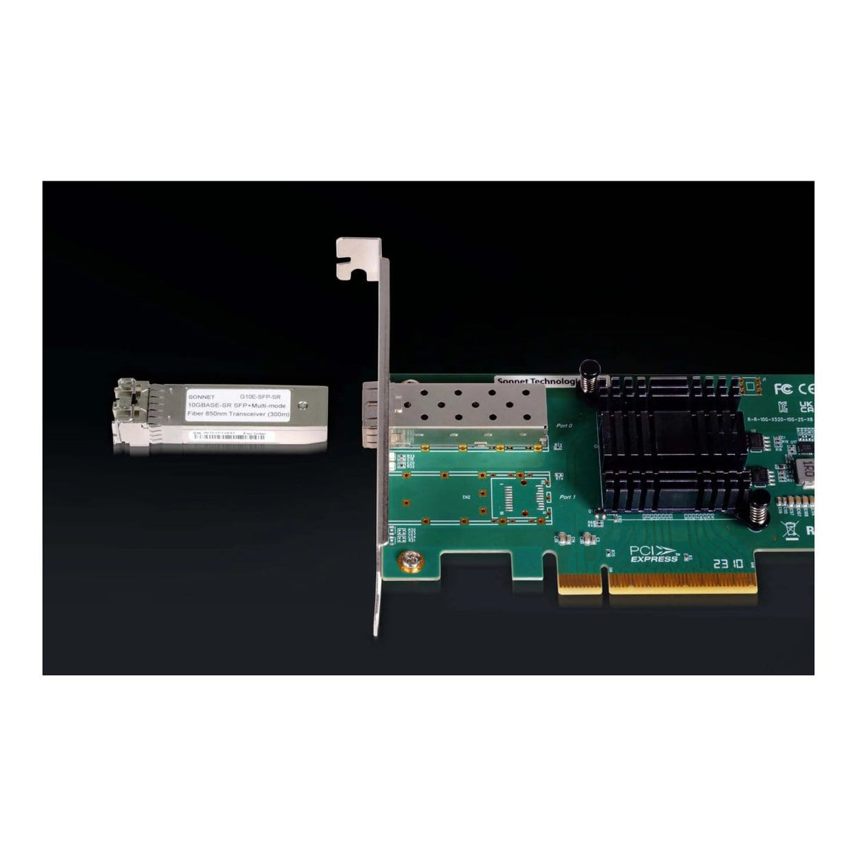 Sonnet Solo10G Single-port SFP+ V2 PCIe Card G10E-SFP-1XN-E3
