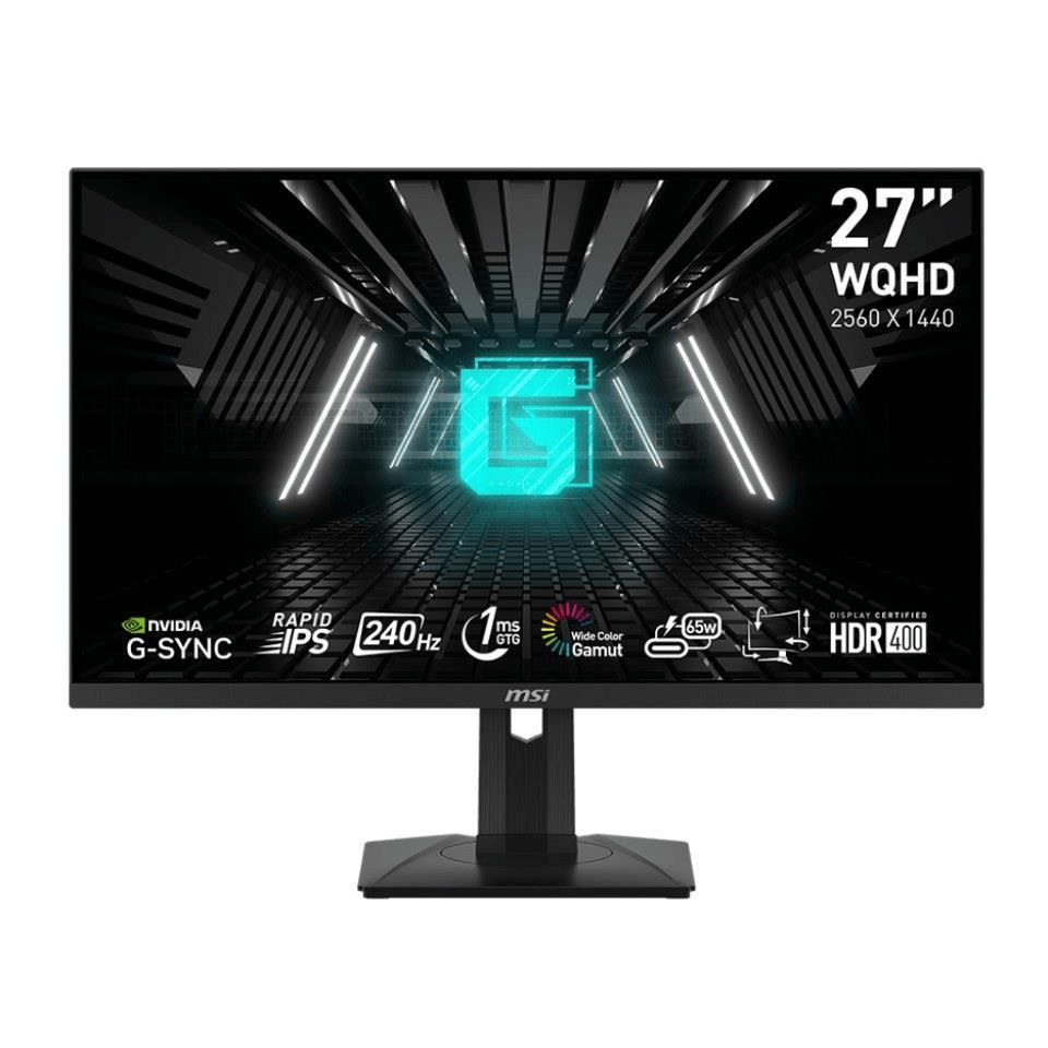 MSI G274QPX 27-inch 2560 x 1440p WQHD 16:9 240Hz 1ms IPS LED