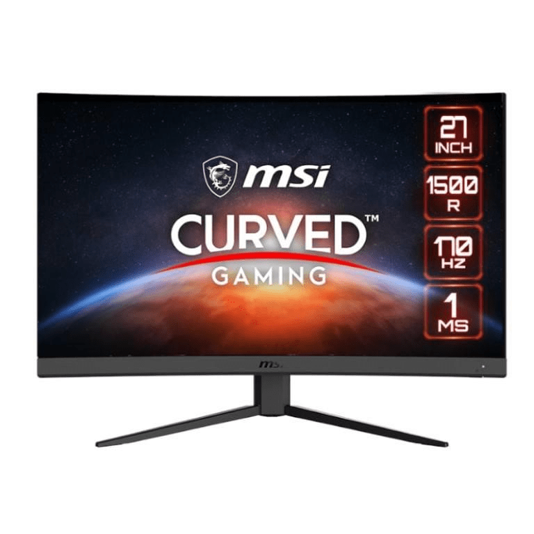 MSI G27CQ4E2 27-inch 2560 x 1440p WQHD 16:9 170Hz 1ms VA LCD Curved Monitor