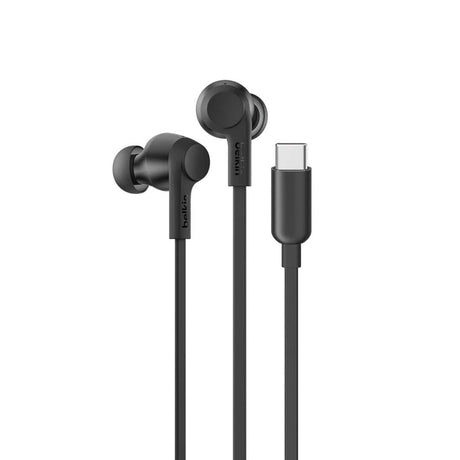 Belkin SoundForm USB-C Wired Earbuds Black G3H0003HQBK
