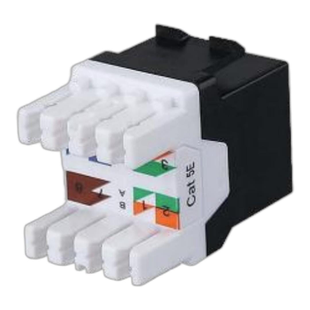 Apache Cat6 Keystone - Black G6JAC6UTPBK