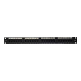 Apache 24-port UTP PCB Cat6 Populated Patch Panel G6UPPCB24