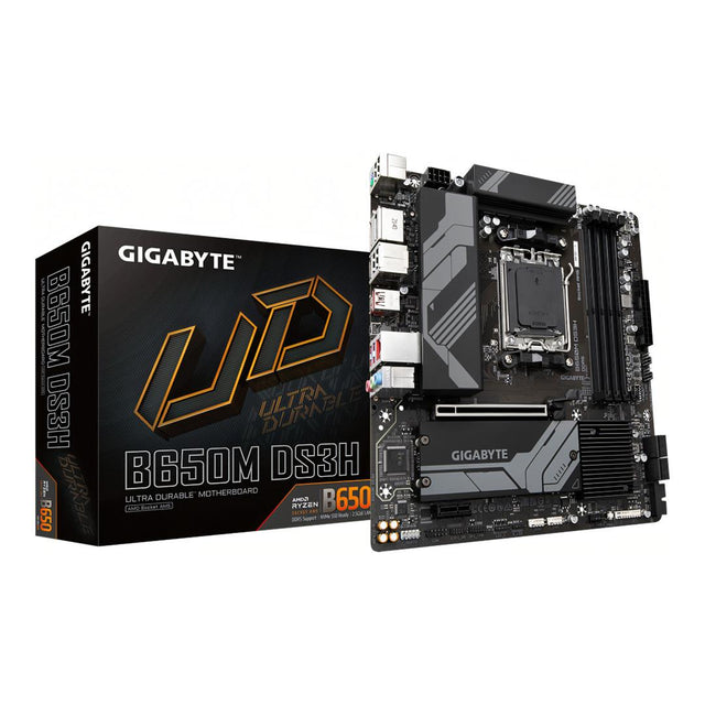 Gigabyte B650 DS3H AMD Socket AM5 mATX Motherboard GA-B650M-DS3H