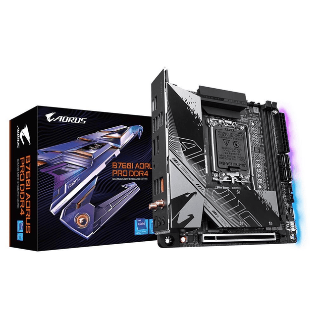 Gigabyte B760I Aorus Pro DDR4 Intel LGA 1700 mini ITX Motherboard GA-B760-I-AORUS PRO DDR4