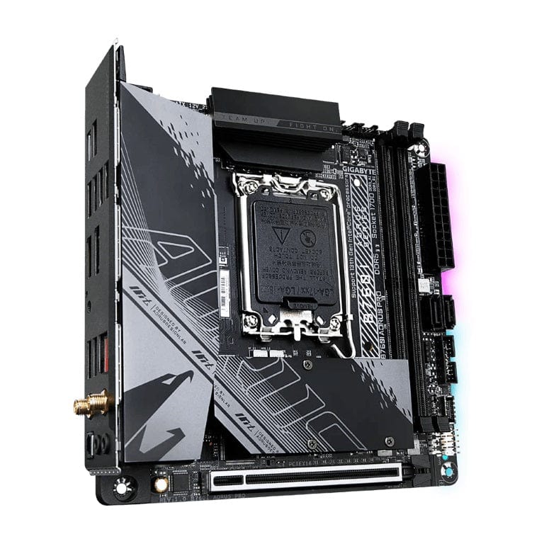 Gigabyte Intel B760 Socket LGA1700 DDR5 Mini-ITX Motherboard GA-B760-I-AORUS PRO