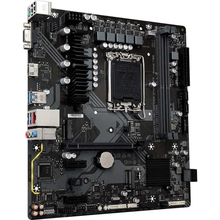 Gigabyte B760M D2H DDR4 Intel B760 LGA 1700 mATX Motherboard GA-B760M-D2H-DDR4
