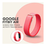 Google Fitbit Air Screenless Fitness Activity Tracker Band - Berry GA11016-EU