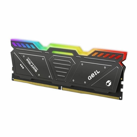 GeIL Polaris RGB OC 32GB 5200MHz DDR5 DIMM 2 x 16GB Kit Gaming Memory Module Black GAOSG532GB5200C34ADC