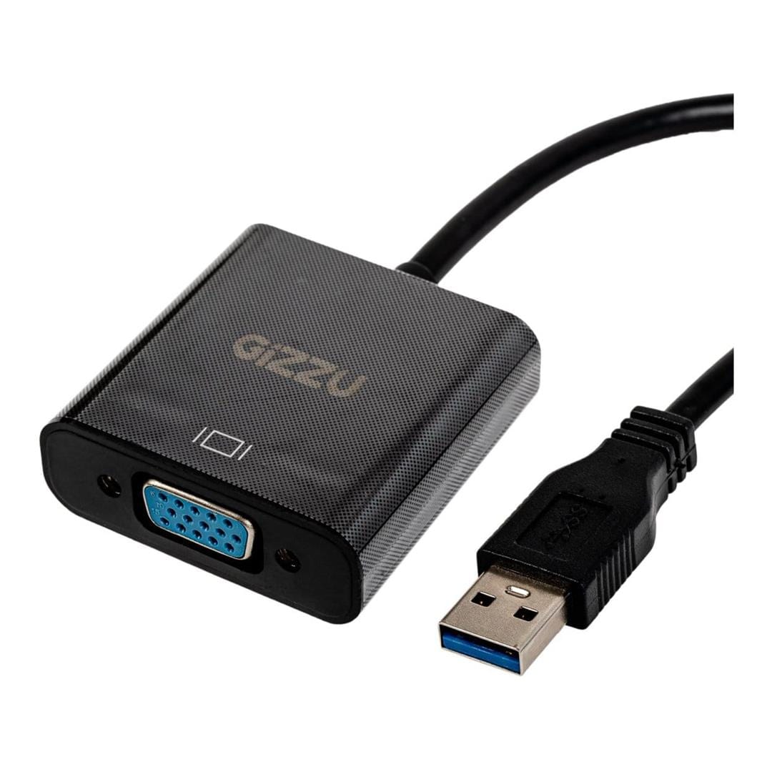 Gizzu USB 3.0 to VGA Adapter GAPU3V – FirstShop