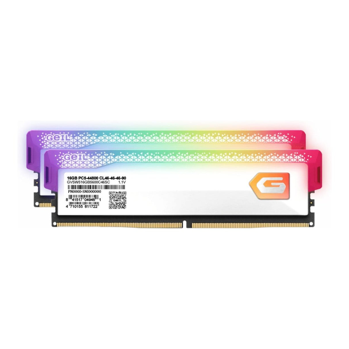 Geil Orion GAVSW532GB6000C38BDC Memory Module 32GB Kit RGB DDR5 6000MHz White