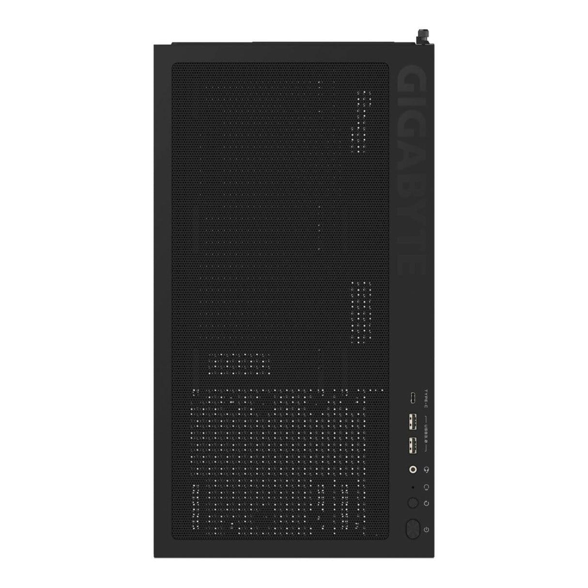 Gigabyte C500 Panoramic Stealth ATX Midi Tower PC Case Black GB-C500P ST