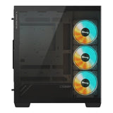 Gigabyte C500 Panoramic Stealth ATX Midi Tower PC Case Black GB-C500P ST