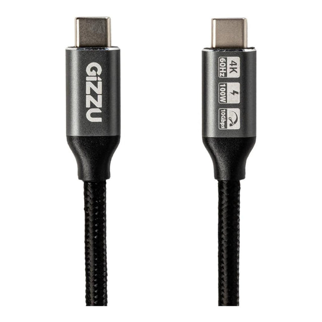 Gizzu 2m 100W 10Gbps Type-C Charging Cable GCPCC10010G-02