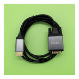 Gizzu 1.8m Full HD HDMI to VGA Cable - Black