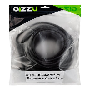 Gizzu USB3.0 Male to Female Active Extension Cable 10m GCPU3UE10A