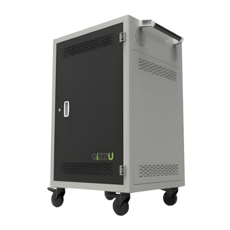 Gizzu 36-bay Notebook Charging Trolley GCT36AC