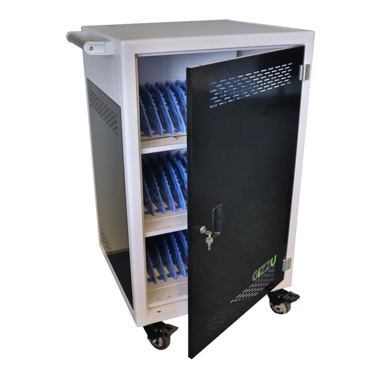 Gizzu 36-Bay Type-C Storage Charging Trolley for 15.6-inch Notebooks GCT36TC